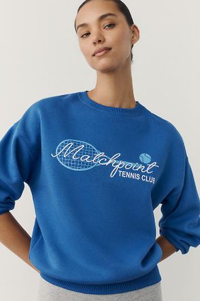 Beach Riot Devyn Oversized Crew-Neck Sweatshirt