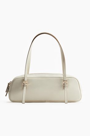 H&M Rechteckige Schultertasche - Beige
