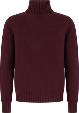 Alpha Studio Dolcevita - - Knitwear - Uomo - Rosso - XL