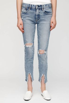Moussy Ithan Skinny Jean In Light Blue