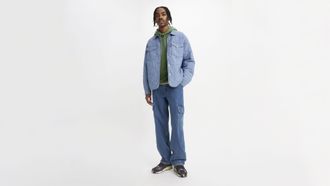 Levi's 568 Loose Straight Cargos - Mens - 28X32 - Blue