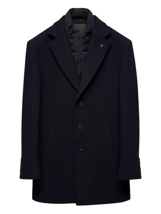 Manuel Ritz buttoned coat - Blue