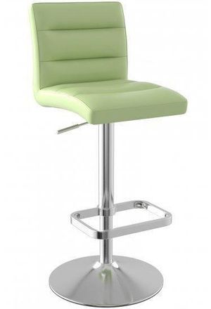 Netfurniture Swank Adjustable Bar Stool in Light Green