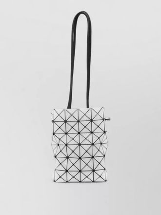 Bao Bao Issey Miyake bucket shoulder bag geometric pattern handles