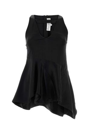 J.W.Anderson Jw Anderson Black Satin Top
