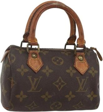 Louis Vuitton Pre-owned Mini Bags, female, Brown, Size: ONE SIZE Pre-owned Mini Bag