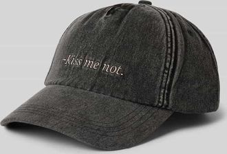 HUGO BOSS Basecap mit Motiv-Stitching Modell Cara in Black, Gr&ouml;&szlig;e 1