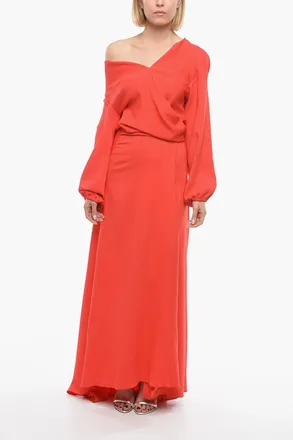 Super Blond Wrap Dress with Belt Super Blond