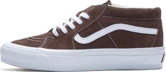 Vans Sk 8-Mid Reissue 83 Pig Suede Sneakers - Heren - Sneakers - Bruin - 40 1/2 EU - Katoen - Schoenen