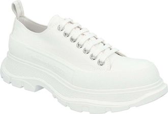 Alexander McQueen Alexander Mcqueen Mens Canvas Tread Low, Never Worn (Authentic Pre-Loved)