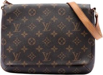 Louis Vuitton Pre-owned Musette Tango - - Pre-owned - Donna - Marrone - ONE SIZE