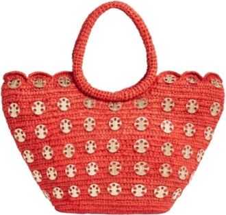 Paco Rabanne Panier - Dames - Handtassen - Rood - ONE Size - Tassen