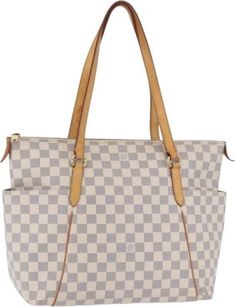 Louis Vuitton Totally Damier Beige Canvas Handbag (Pre-Owned)