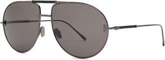 Tom Ford Aviator-style Sunglasses - Brown Brown - One Size