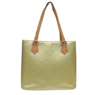 Louis Vuitton Pre-owned Tote Bags, female, Green, Size: ONE SIZE Pre-owned Houston Monogram Vernis Tote Bag