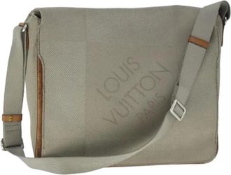 Louis Vuitton Pre-owned Damier Geant Canvas Schoudertas - Dames - Vintage Schoudertas - Grijs - ONE Size - Leer - Vintage