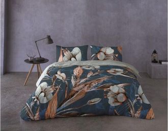 OEM Ropa De Cama De Sat&eacute;n De Algod&oacute;n Flores Polacas Prestige02 160x200 +2x70x80 Matex