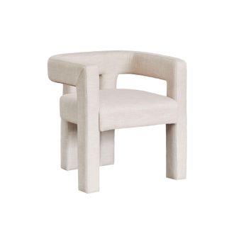 Sklum Sklum - Pack De 2 Sillas De Comedor Con Reposabrazos Tapizadas Liara