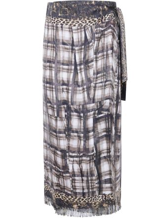Pierre-Louis Mascia Skirt Silk Black Aloes