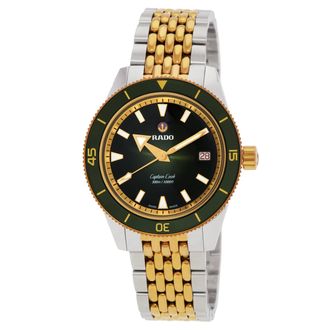 Rado Captain Cook Automatic Green Dial Unisex Watch R32225313