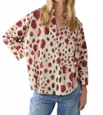 Summum A-Line Animal Top In Multi