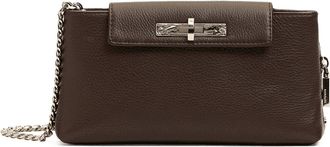 Hammitt Hammitt Charlotte Espresso Pebble Silver Sml