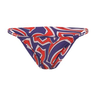 Emilio Pucci Emilio Pucci Womens Bottom Bikini - Purple Elastane - Size X-Small