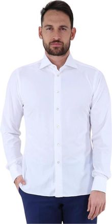 Borriello Camicia - Heren - Zakelijke Overhemden - Wit - L - Overhemden
