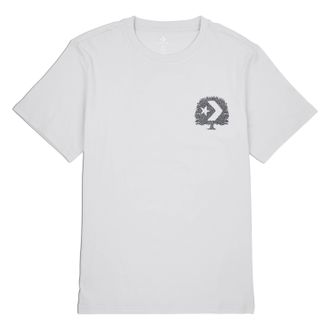 Converse T-Shirt CONVERSE MENS CONVERSE TREE T-SHIRT, Herren, Gr. XXL, grau (barely grau), Obermaterial: 100% Baumwolle, Shirts T-Shirt