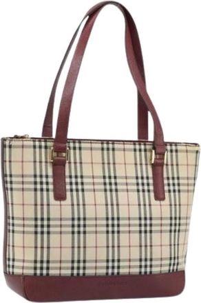 Burberry Pre-owned Tote Bags, female, Multicolor, Size: ONE SIZE Pre-owned Vintage Tote Bag