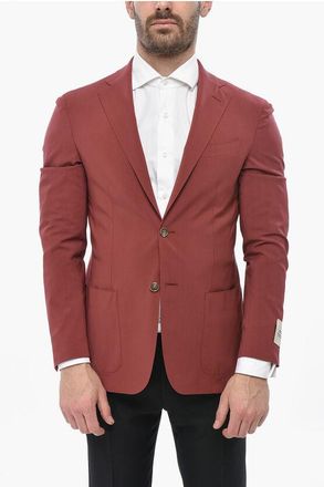 Corneliani CC COLLECTION Unlined Blazer REFINED with Patch Pockets size 50