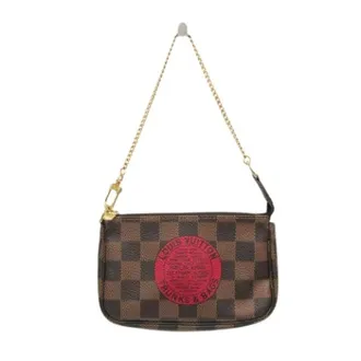 Louis Vuitton Pre-owned Mini Pochette Accessoires T&B - Dames - Pre-owned - Bruin - Maat: ONE Size