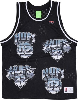 HUF Bovenkant - Heren - Tops zonder mouwen - Zwart - M - Tops