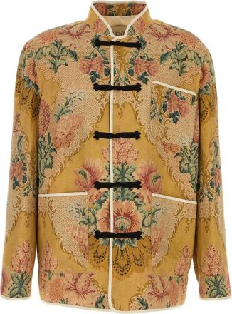 Valentino Garavani Printed Linen Shirt