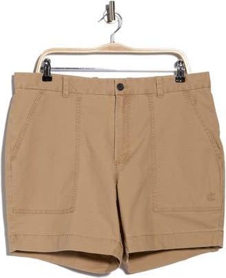 Brooks Brothers Stretch Cotton Shorts in Tannin at Nordstrom Rack, Size 34