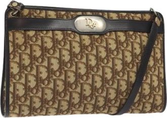 Dior Pre-owned Cross Body Bags, female, Brown, Size: ONE SIZE Pre-owned Vintage Shoulder Bag