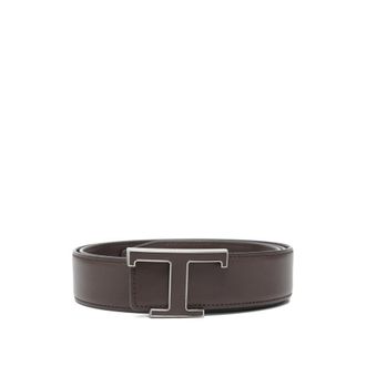 Tod's Logo Plaque Belt