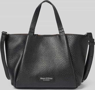 Marc O'Polo Umh&auml;ngetasche aus echtem Leder in Black, Gr&ouml;&szlig;e 1