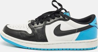 Air Jordan s Multicolor Leather Jordan 1 Low Og Power Blue Sneakers