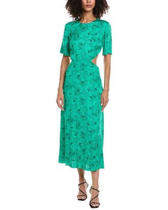 The Kooples Graphic Poppies Maxi Dress