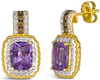Le Vian Ladies Semi-Precious Drop Earrings set in 14K Honey Gold BVRG 1