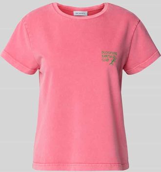 Oh April Regular Fit T-Shirt mit Rundhalsausschnitt Modell Bloom in Pink, Größe L