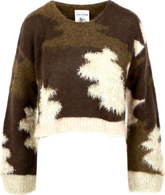 Semicouture Donna, Maglie, Marrone, L, new