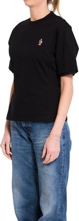 Moncler Black Logo Crew Neck T-Shirt