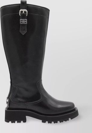 Ganni studded ankle boots