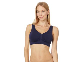 Anita Lynn Mastectomy Bra Womens Bra Maritim Blue : SM, Nylon/Elastane