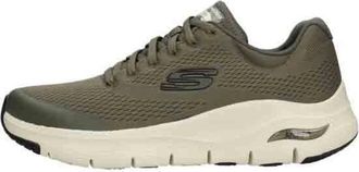 Skechers Arch Fit Olive Schoenen - Heren - Sneakers - Groen - 45 EU - Schoenen