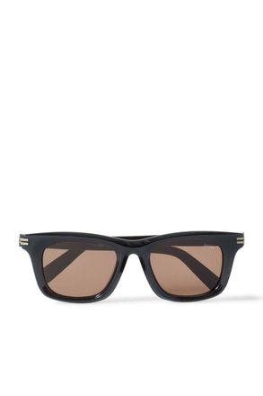 Ermenegildo Zegna Square-Frame Acetate Sunglasses