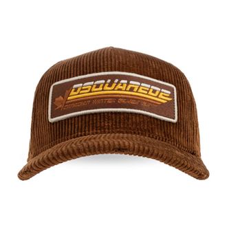 Dsquared2 Heren, Accessoires, Bruin, Maat: ONE Size Corduroy