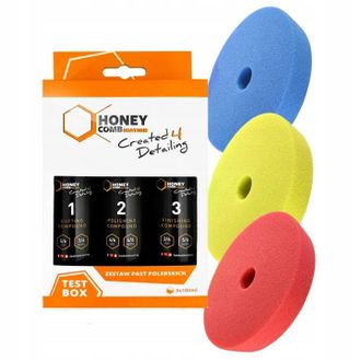 OEM Caja De Prueba Combinada Honey + Juego De Almohadillas De 125/140 Mm